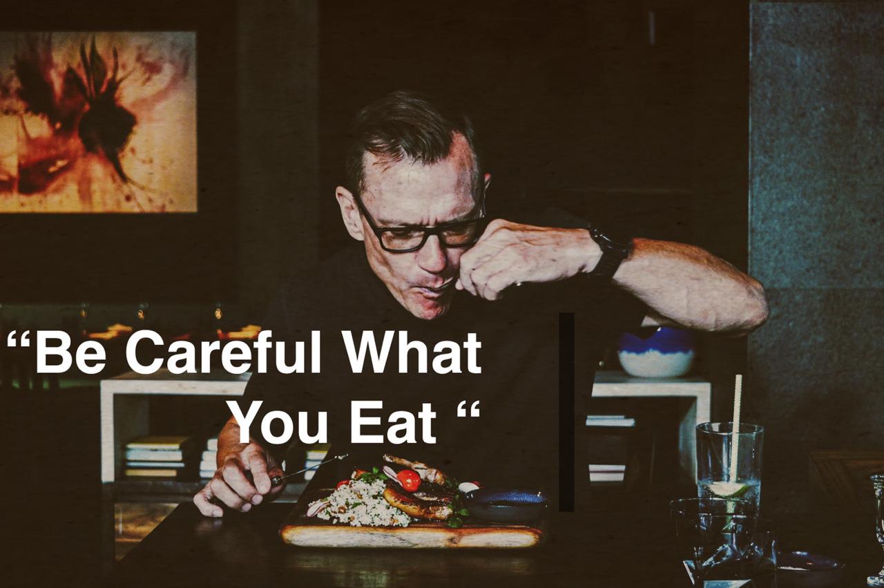 Eating bad food causes poor health and weight gain.